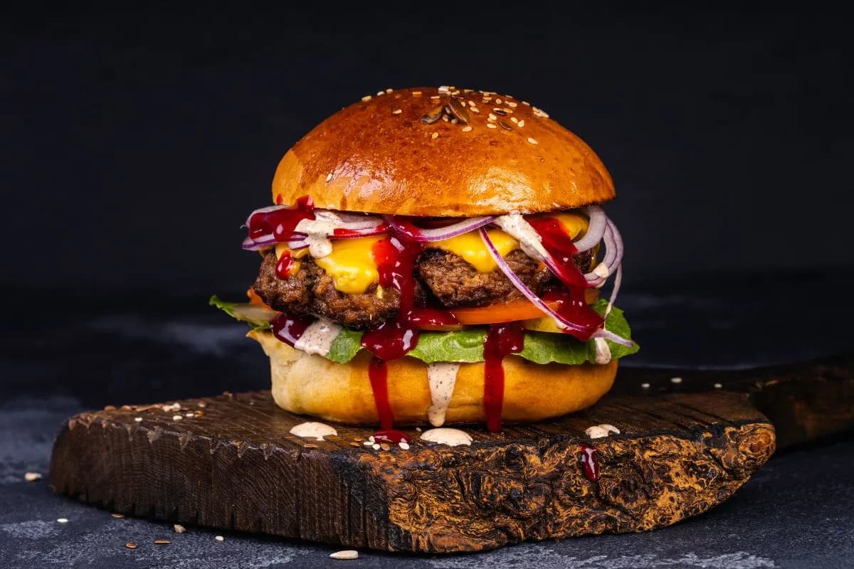 Jak długo smażyć burger wołowy, aby był idealnie soczysty?