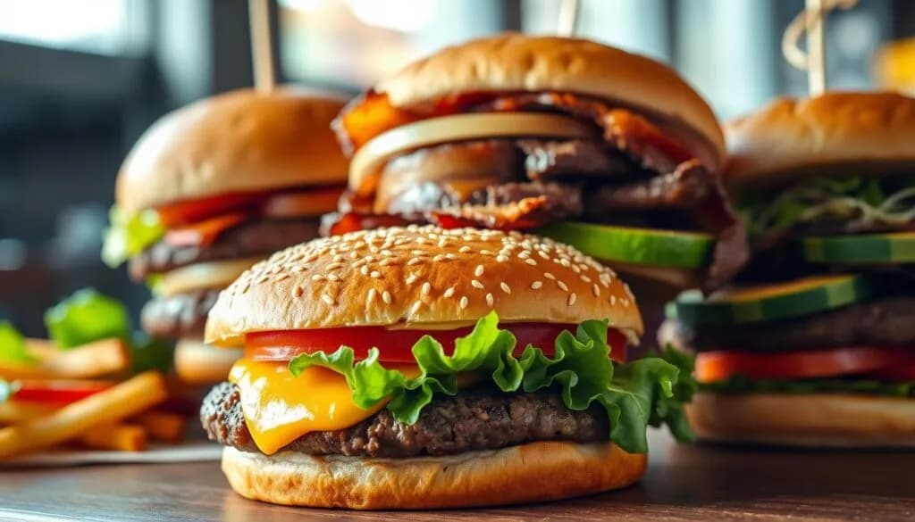 Ile kalorii ma burger? Zaskakujące różnice w kaloryczności burgerów